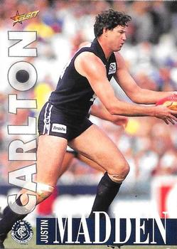 1996 Select AFL #7 Justin Madden Front